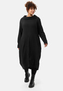 'Vigna' robe – coupe ballon moderne et col revers élégant