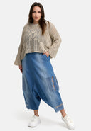 T-léine Cniotáilte Kekoo 'Cotton'