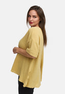 Koszulka w kształcie litery A z lnu 'Venti'