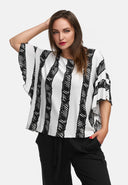 Casual tunika με μανίκια νυχτερίδας 'Sovana'