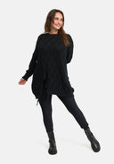 'Cotona' Stickad Skjorta Lång – avslappnad & mysig