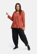 Calças largas com stretch de pára-quedas 'Isara'