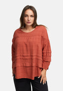 Loose Tunic with Tiered Cut 'Ferina'