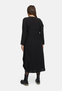 Vestido em linha A com franzido 'Ferina'