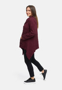 Tunika A-linia z kołnierzem typu cowl 'Floréa'