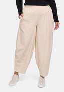 'Livia' broek – wijde pasvorm, strak design en stretch