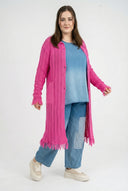 'Cotture' Long Cardigan – Soft Touch, Stylish Cut & Airy
