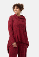 'Amande' Tunika – Asymmetrischer Schnitt & fließende Silhouette