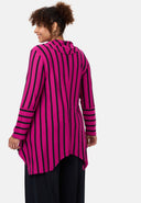 'Sienna' Tunika - Viskose-Stretch, Zipfelsaum