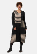 'Sienna' Kleid - Streifenlook, elegant-chic