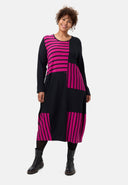 'Sienna' Kleid - Streifenlook, elegant-chic