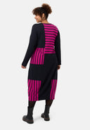 'Sienna' Kleid - Streifenlook, elegant-chic