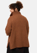 'Vella' Strickcardigan - Baumwollmix mit Wolle, lockerer Schnitt