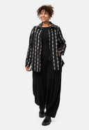 'Karena' Blusenjacke - katoen-stretch, strepenlook