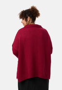 'Vella' Strickcardigan - Baumwollmix mit Wolle, lockerer Schnitt