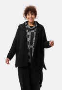 'Vella' Strickcardigan - Baumwollmix mit Wolle, lockerer Schnitt