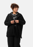 'Vella' Strickcardigan - Baumwollmix mit Wolle, lockerer Schnitt