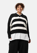 'Vella' Camisola de malha - Look oversize descontraído com lã