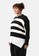 'Vella' Camisola de malha - Look oversize descontraído com lã
