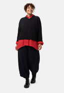 'Vella' strickpullover - weicher premium-strick mit v-ausschnitt