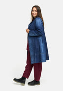 Übergangsmantel aus Premium Denim 'Indiga'
