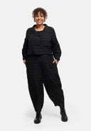 Casaco-blusa "Norina" – mistura de viscose, curto