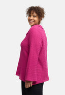 'Marella' blouse – cotton blend, textured fabric