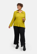 'Marella' blouse – cotton blend, textured fabric