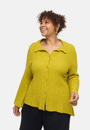 'Marella' blouse – cotton blend, textured fabric