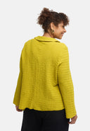 'Marella' blouse – cotton blend, textured fabric