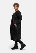 'Verona' Latzkleid – Baumwollmix, Midi
