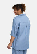 'Alina' Bluse – A-linje, blød & af ren bomuld