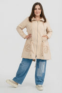 'Livia' Transitional Parka – soft, detail-oriented & modern