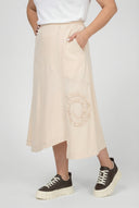 'Livia' Rock – A-Linie, asymmetric & stretch