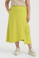 'Livia' Skirt – A-Line, asymmetric & elastic