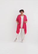 Cardigan longo "Cotture" – feminino, leve e brincalhão